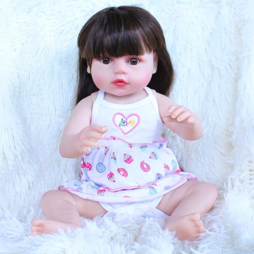 Lifelike Reborn Baby Dolls 18 Inch Sweet Real Life Realistic Newborn Full Cute